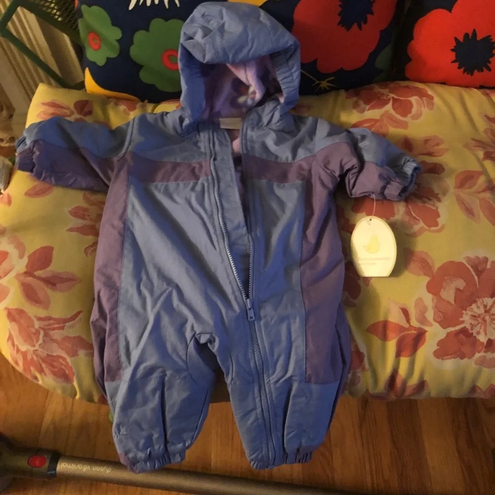 Baby 0-3 Months Cozy Snowsuit New Adorable Lining